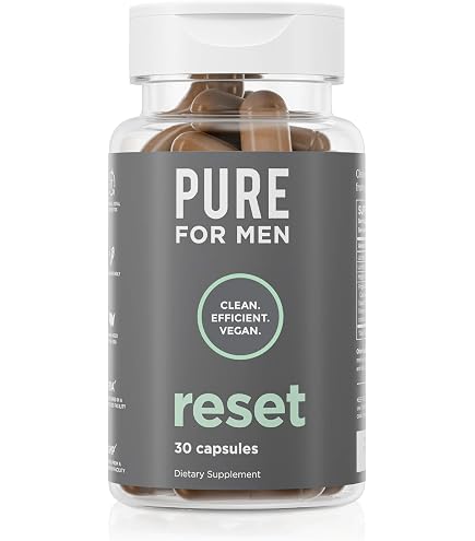 Amazon.com: Pure for Men Multivitamin, 120 Capsules & Reset Detox Amazon.com: Pure for Men Multivitamin, 120 Capsules & Reset Detox